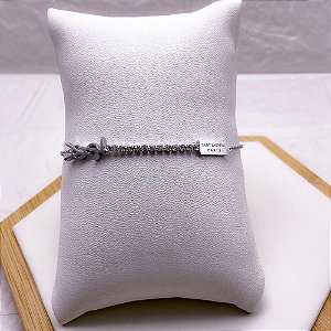 PULSEIRA AÇO INOX INSPIRE-SE PARIS RIVIERA - PRATEADA