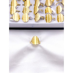 ANEL AÇO INOXIDÁVEL SÃO BENTO - DOURADO  (UNIDADE)