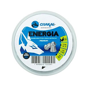 Chumbinho Energia 17.74 Grains 5.5mm 125un. - Chakal