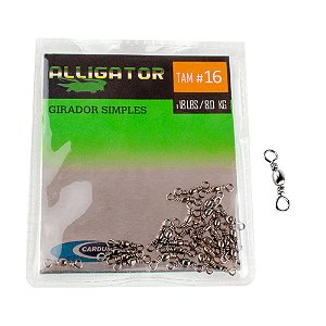 Girador Simples Para Pesca Tamanho 16 30un - Alligator
