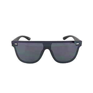 Óculos De Sol Polarizado Unissex HP202107PF Preto Fosco Acetato - Dispropil