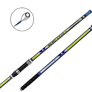 Vara De Praia Para Molinete Surf Ultra 3.90m 3 Partes - Pesca Brasil