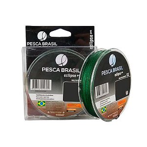 Linha Multifilamento Eclipse Pro 5 Fios 150m Verde 0,45mm - Pesca Brasil