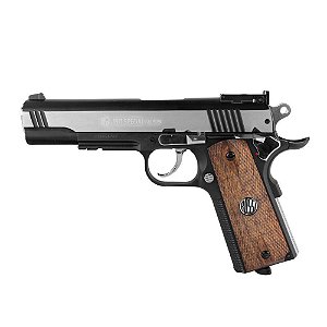 Pistola De Pressão Airgun Co2 1911 Combat GNBB Slide Metal 4.5mm - Wingun