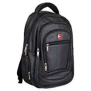 Mochila Masculina Para Notebook Swiss em PU - Yins