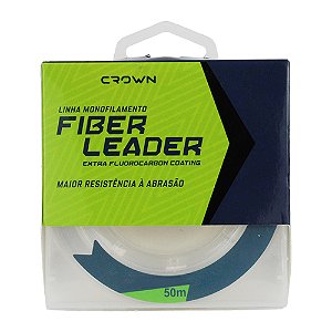 Linha Fiber Leader Fluorcarbon 50m Transparente 0,40mm - Jogá