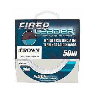 Linha Fiber Leader Fluorcarbon 50m Transparente 0,40mm - Jogá