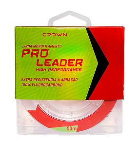 Linha Monofilamento Fiber Pro Leader Fluorcarbon 50m 0,40mm - Jogá
