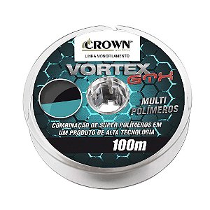 Linha Monofilamento Vortex GTX 100mts 0,20mm - Jogá