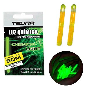 Luz Quimica 4,5x 39mm Verde  Jogá