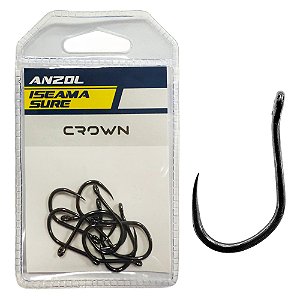 Anzol Crown Iseama Sure Black 12 C/10 - Crown