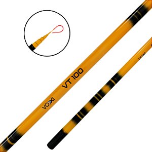 Vara Telescópica Bambu 6 Partes Fibra de Vidro 3006 3,00m - Tsuna