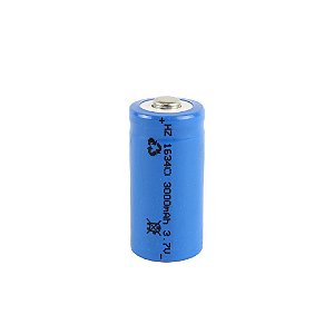 Bateria Pp 16340 3.7v 3000 mAh