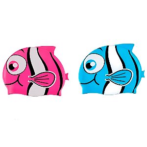 Touca de Natação Silicone Peixinho - Mor