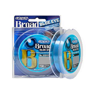 Linha Monofilamento Broad Blue Eye 0.37mm 150mts - Owner