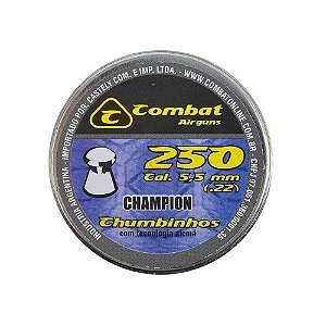 Chumbinho Champion 5.5mm 250un. - Combat