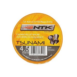 Chumbinho Tsunami 4.5mm 250un. - Nautika