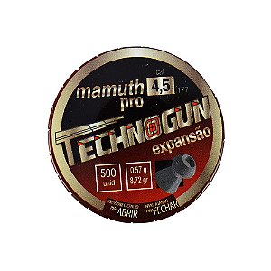 Chumbinho Mamuth Pro 4.5mm 500un. - Technogun