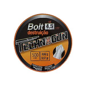 Chumbinho Bolt 4.5mm 500un. - Technogun