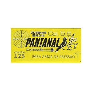 Chumbinho Pantanal 5.5mm 125un. - Plurimetais