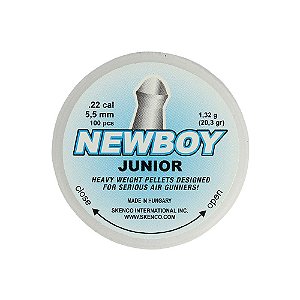 Chumbinho Newboy Junior 5.5mm 100un. - Skenco
