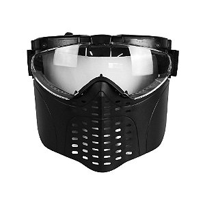 Máscara de Proteção Airsoft Ventz com Led e Ventilador - Nautika