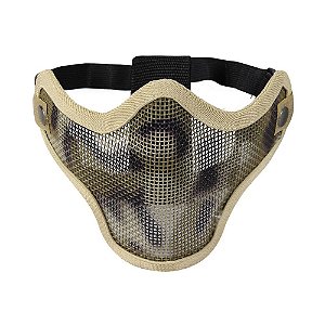 Máscara de Proteção Airsoft Meia Face Desert