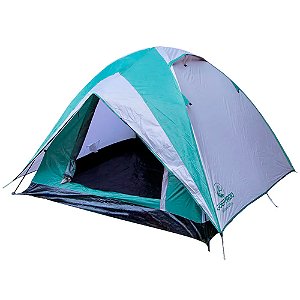 Barraca Vênus Ultra 5 Pessoas Cinza e Verde - Guepardo