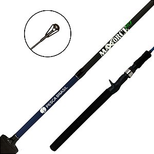 Vara Para Carretilha MaxForce Gll Fibra De Vidro - Pesca Brasil