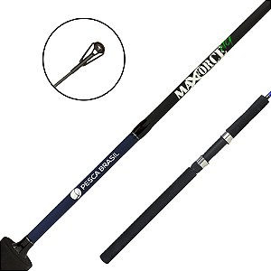 Vara Para Molinete MaxForce ll Ação Média - Pesca Brasil