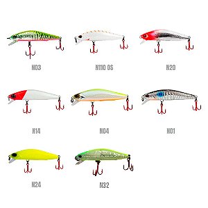 Isca Artificial Raptor 70 Minnow Meia-Água 7 cm 7,5g - Marine