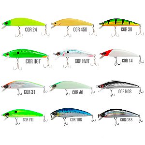 Isca Artificial Inna Pro 90 Meia Água 9 cm 16g - Marine