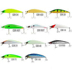 Isca Artificial Inna Pro 90 Meia Água 9 cm 16g - Marine