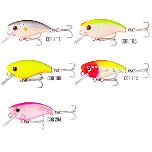 Isca Artificial Xodo 45 Meia-água 4,5cm 8g - Lucky