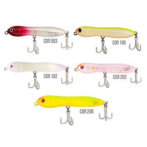 Isca Artificial Superfície Zarinha Baby 80 8cm 9g - Lucky