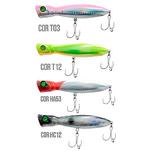 Isca Artificial Gladiador Popper Superfície 13 cm 36g - Aicas