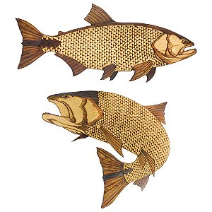 Peixe Decorativo Dourado  - Dfish