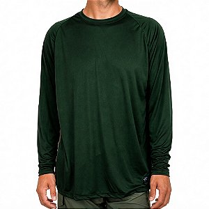 Camisa de Pesca FPS 50+ Dry Verde Militar - Play Pesca