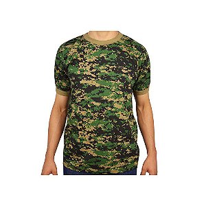 Camiseta Camuflada Digital Marpat Tam M - Bravo Militar