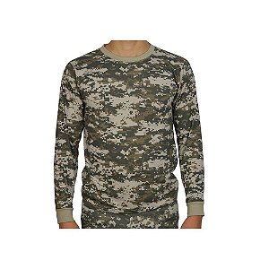 Camiseta Manga Longa Army Combat Digital Tam PP - Bravo Militar