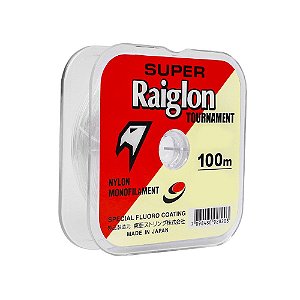 Linha Monofilamento Super Raiglon Srtour 100m Branca - Marine