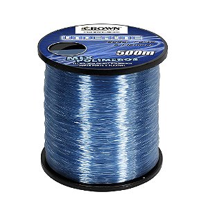 Linha Monofilamento Underline 500m Azul – Crown