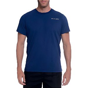 Camiseta Masculina Basic Azul - Columbia