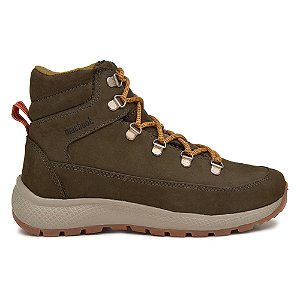 Bota Feminina Adventure Cano Alto Sabine 04 Marrom Acinzentado - Macboot