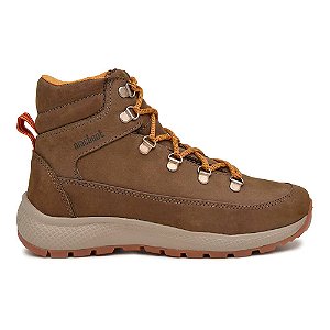 Bota Feminina Adventure Cano Alto Sabine 04 Marrom Acinzentado - Macboot