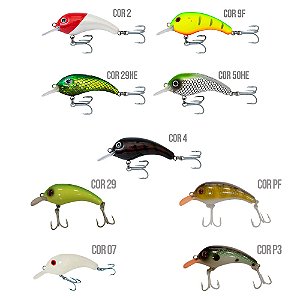 Isca Artificial Meia Àgua Gorducha 7,5cm 14g - Borboleta