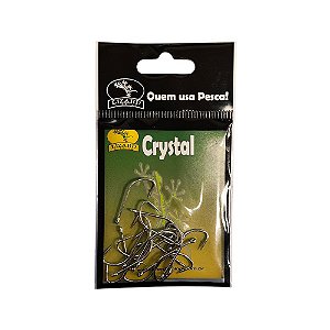 Anzol Aço carbono Crystal Nickel CRT 15un - Lizard