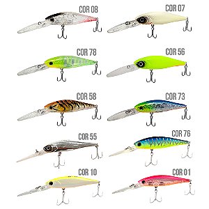 Isca Artificial Meia Àgua Deep Shad 6,5cm 6,2g - Yara