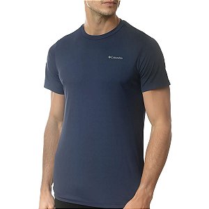 Camiseta Neblina Masculina M/C Azul Marinho - Columbia