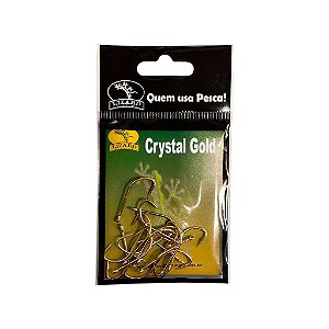 Anzol Aço carbono Crystal Gold CRT 15un - Lizard